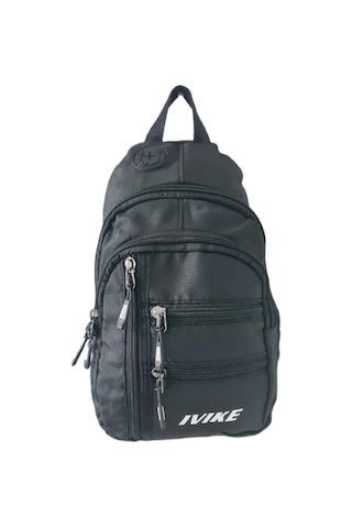 Anılbags Anıl Bags Keten Kumaş Siyah Ve Usb Çıkışlı, Askılı Çapraz Göğüs