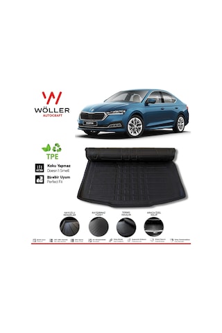 Skoda Octavia Bagaj Havuzu 2021 Sonrası 3D Wöller Ultrafl