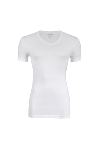 3'Lü Yıldız Modal Pamuk Erkek V Yaka Fanila T-Shirt