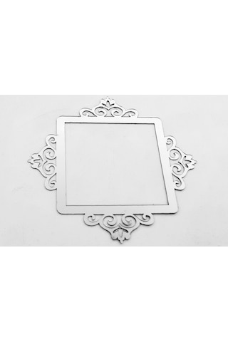 Prizinize Özel İmal Edilebilen Pleksi Priz Süsü Priz Çerçevesi Gümüş-Tekli