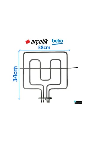 Arçelik-Beko-Altus Uyumlu Üst Fırın Rezistansı 2300 Watt