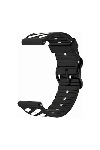 Huawei Watch Gt3 / Gt4 / Gt5 / Gt5 Pro / Gt6 / Gt6 Pro 46mm Uyumlu Çift Renkli Silikon Spor Kordon