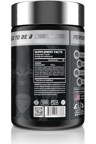 Core Champs Azavar Appetite Control Daa Aspartic Acid Betaine Tyrosine 60 Caps