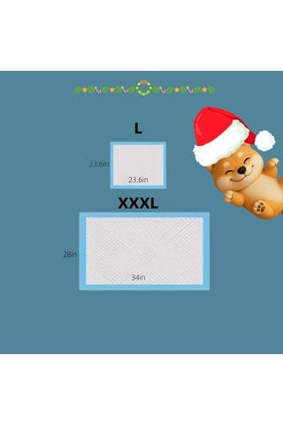 Hızlı Varış 50 Al 50 Bedava Yükseltilmiş Ve Kalınlaştırılmış Yüksek Kaliteli Süper Emici Köpek İdrar Pedi - Orta/büyük Köpekler İçin Uygun, Kamp/ev