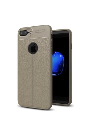 Apple Uyumlu iPhone 7 Plus Kılıf Zore Niss Silikon Kapak Lacivert