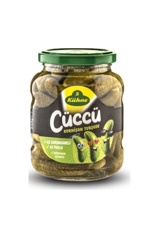 Cüccü Kornişon Turşusu 340 G