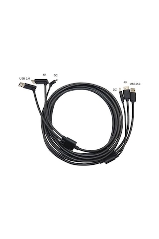 Htc Vive 3'ü 1 Arada Aksesuar Yedek Kablosu - Hdmı Uyumlu, 5 M, Usb, Vr Oyunları İçin Güç - Kaiyi