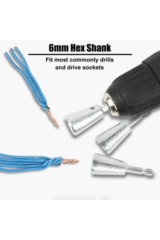 Yuntech01 Drill Uyumlu Alüminyum Tel Bükücü Aleti - El Yorgunluğunu Azaltır, Çalışma Verimliliğini Artırır 50g