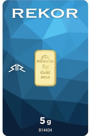 Rekor 5 Gr Külçe Altın