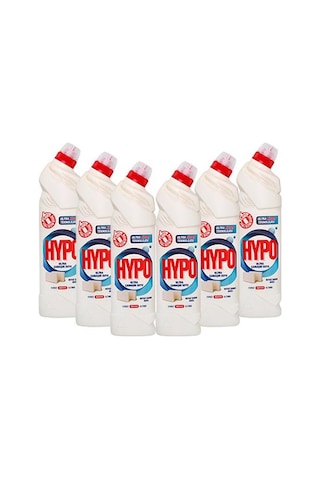 Hyper Hypo Ultra Çamaşır Suyu Beyaz Sabun Kokulu 750 Ml X 6 Adet
