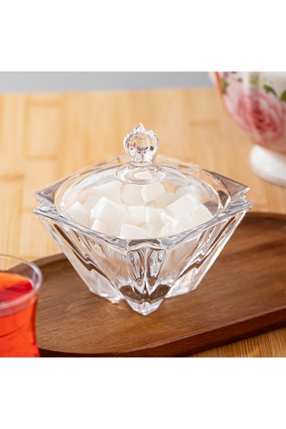 Porsima Dm605-2 Cam Şekerlik Sunumluk Lokumluk Drajelik 150 Ml