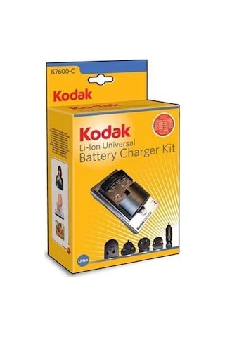 Kodak Pixpro Fz53 İçin Kodak K7600 C Şarj Aleti Araç Kiti