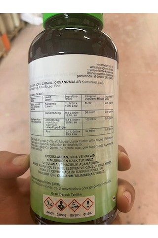 Pire İlacı, Bit Ve Sinek Lavraları Konsantre Sıvısı 500 Ml 25 L