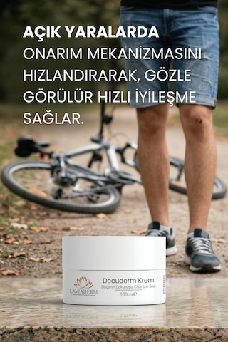 Laviaderm Decuderm Yatak Yarası ve Açık Yara Kremi 100 ML
