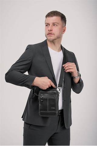 Ççs 31609 Hakiki Deri El Omuz Çantası Siyah