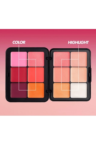 Make Up For Ever Hd Skin Blush & Glow - Krem Allık Ve Aydınlatıcı Paleti Diğer