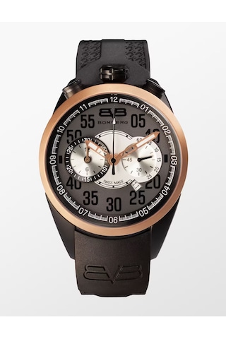 Bomberg Bolt-68 Ns44chtt.0093.2 Chronograph Erkek Kol Saati Siyah - Rose Gold