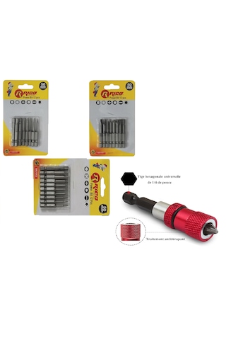H Rico Matkap Ucu Mıknatıslı Torx Bits Uç Allen Tornavida Seti Ucu Matkap Tutucu Mıknatıslı