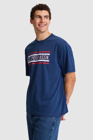U.s. Polo Assn. Erkek Açık Lacivert Tişört 50327191-vr059