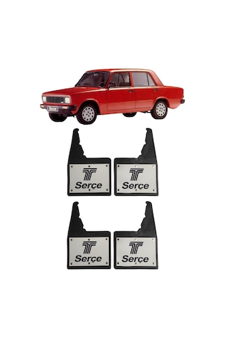 Tofaş Uyumlu Serçe 4'lü Perçinli Ön/Arka Paçalık Çamurluk Tozluk TFS1RX013YD