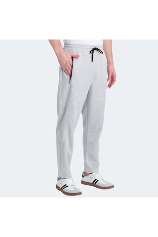 Slazenger KALINA IN Erkek Fermuar Cepli Gri Eşofman Altı