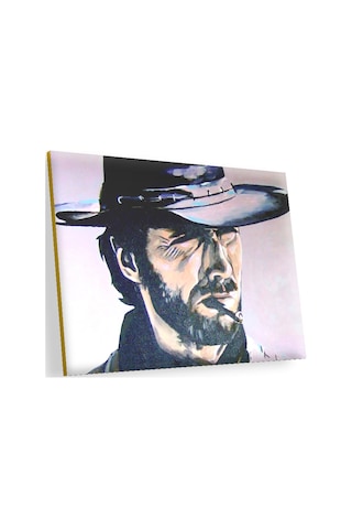 Cakasepetim Clint Eastwood Bir Avuç Dolar Filmi Görseli Ahşap Mdf Tablo