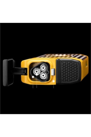 Cohiba Ccm0650 3 Jet Torch Kesicili Puro Çakmağı Sarı