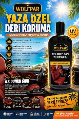 Deri Temizleyici Ve Koruyucu