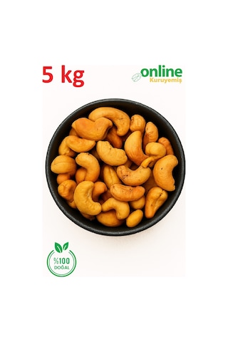 Kavrulmuş Kaju Fıstığı 5 Kg 5 KG