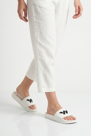 Walkway 8000-02 G Beyaz Unisex Terlik