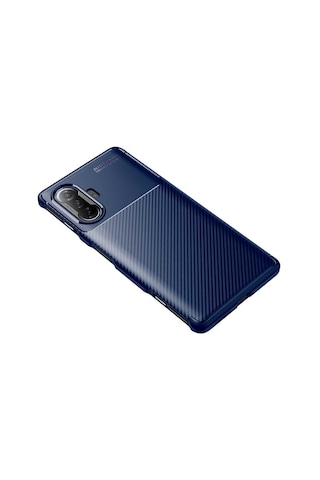 Xiaomi Redmi K40 Gaming Kılıf Zore Negro Silikon Kapak Lacivert
