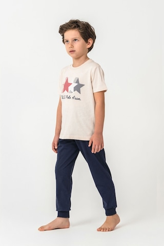 U.S. Polo Assn. U.s. Polo Assn. Erkek Çocuk Beyaz Pijama Takım Us2441-c-v2