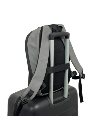 Hotowa Huppi Sırt Çantası Laptop Bölmeli Gri Gri - Siyah