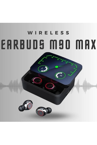 M90 Max Powerbankli Hız Göstergeli Mikrofonlu Bluetooth Kulaklık