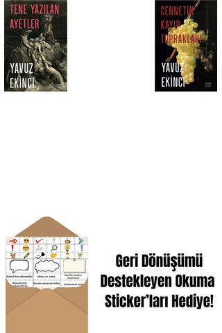 Tene Yazılan Ayetler + Cennetin Kayıp Toprakları + Okuma Sticker'ları
