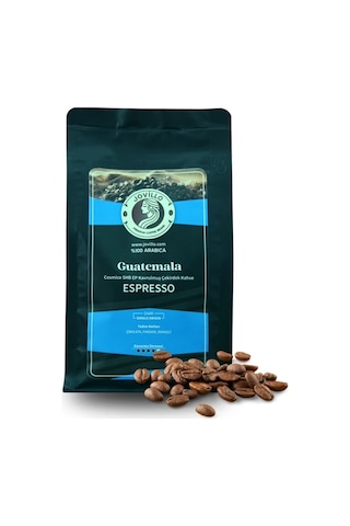 Guatemala Çekirdek Kahve Cosmico Shb Ep, %100 Arabica, Espresso Için Özel Kavrulmuş 250g Çekirdek Kahve