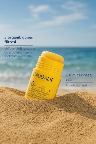 Caudalie İz Bırakmayan Yüksek Korumalı Stick Güneş Kremi 15gr