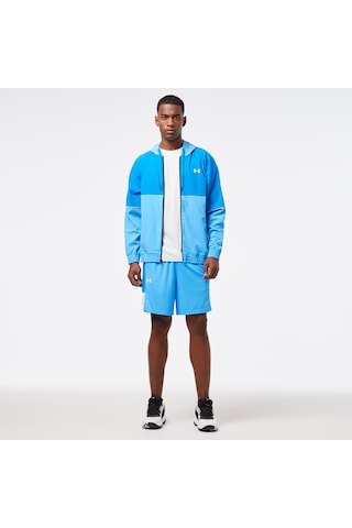 Under Armour Baseline Woven Erkek Mavi Ceket Düz 1383400 Mavi