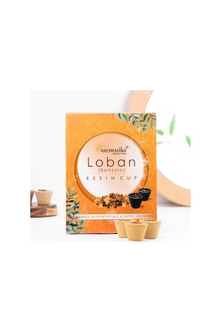 Loban Resine Cup Bahçe Tütsüsü