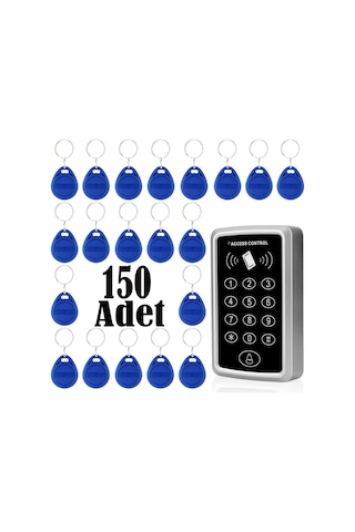 Sonex Rfid Şifreli Kapı Kilidi Geçiş Sistemi + 150 Tag