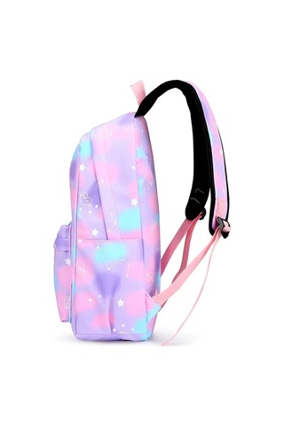 3 Parçalı Okul Sırt Çantası: Büyük Sırt Çantası, Öğle Yemeği Çantası Ve Kalem Kutusu Pembe Th