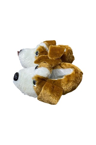 Özat Panduf Köpekli Kahverengi Beyaz - 673442786 Kahverengi Beyaz