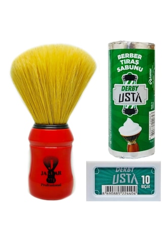 Jaguar 771-k Mix Kıl Tıraş Fırçası, Tıraş Sabunu Seti