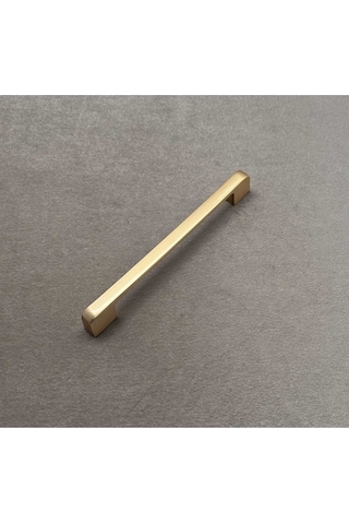 Arel Mat Altın Tv Ünitesi Vestiyer Yatak Odası Mutfak Dolap Çekmece Kulpu 128 Mm 12,8 Cm 2 Adet