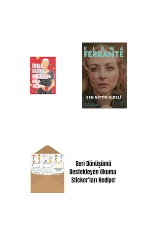 Yetişkinlerin Yalan Hayatı + Sen Gittin Gideli + Okuma Sticker'ları