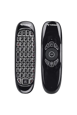Torima K-02 2.4G Kablosuz Air Mouse ve Mini Klavyeli Uzaktan Kumanda