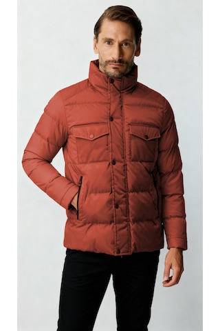 İgs Erkek Kiremit Mont-10103 Turuncu