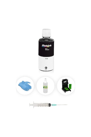 Hp Uyumlu Deskjet 1000 / 1000cse / 1000cxi Photoink Plus Siyah Kartuş Dolum Seti 8681987341977 Starfilm