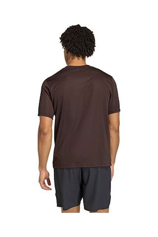 Adidas We Bas T Erkek Antrenman Tişörtü Kd5465 Kahverengi