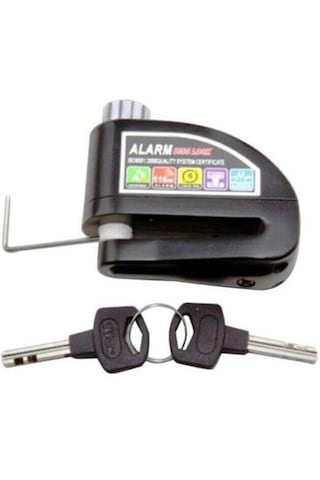 Motosiklet Disk Kiliti Alarmlı Disk Kilidi